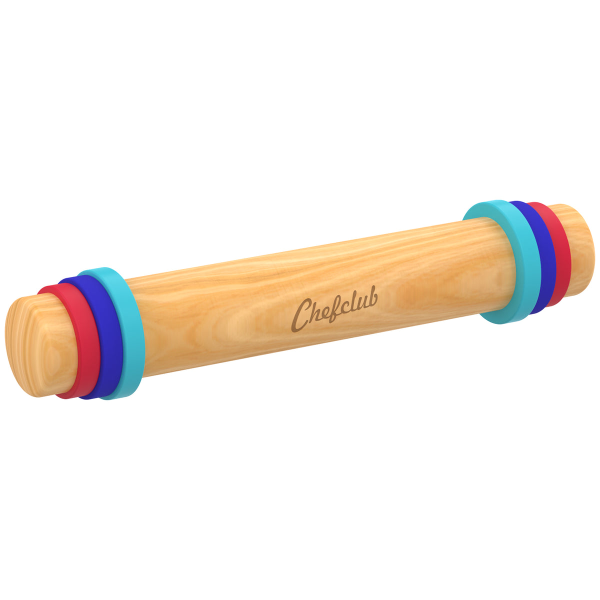 Rouleau à pâtisserie Chefclub kids – Anneaux ajustables