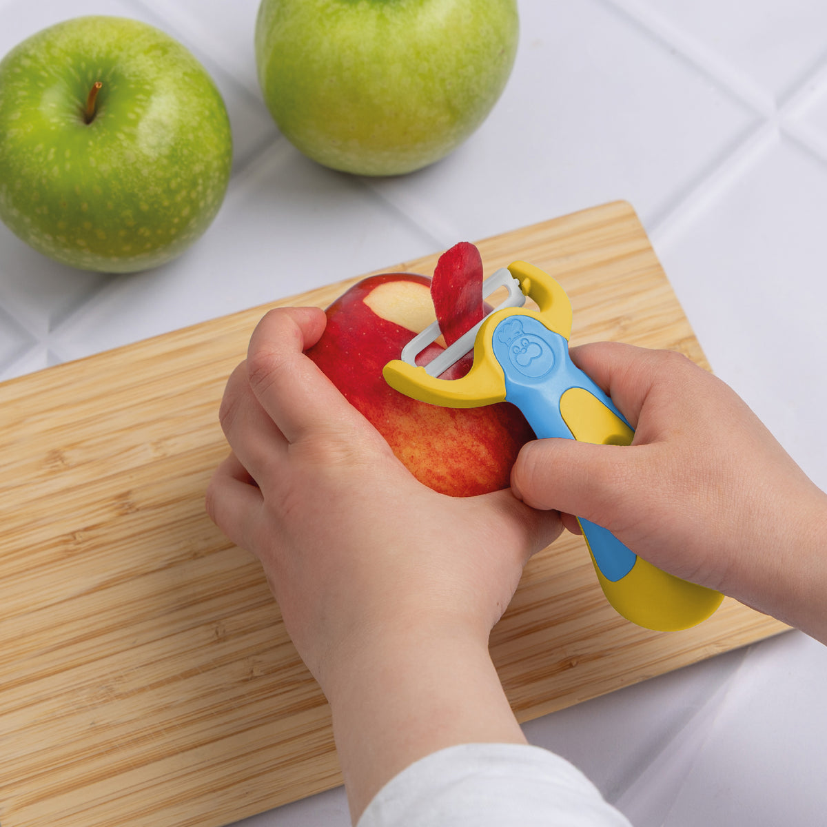Kit découpe Chefclub kids - Couteau, éplucheur et protège-doigt