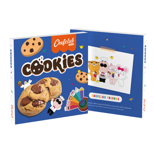 Kit cookies Chefclub kids avec six tasses doseuses et livre de recettes
