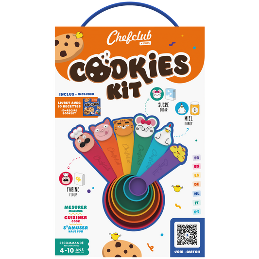 Kit cookies & Tasses Chefclub kids - 6 tasses et recettes